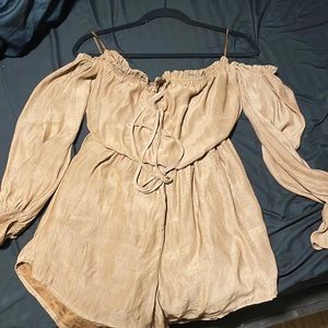 Off the shoulder romper